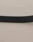 Dolce & Gabbana Elegant Black Canvas & Leather Belt