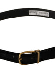 Dolce & Gabbana Chic Velvet Elegance Belt