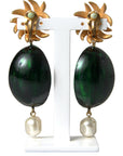 Dolce & Gabbana Radiant Red Watermelon Clip-On Earrings