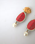 Dolce & Gabbana Radiant Red Watermelon Clip-On Earrings