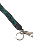 Dolce & Gabbana Chic Crown Rubber Logo Keychain