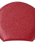 Dolce & Gabbana Chic Red Leather Hand Mirror Holder