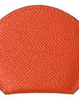 Dolce & Gabbana Elegant Orange Calfskin Mirror Holder
