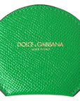 Dolce & Gabbana Elegant Calfskin Leather Mirror Holder