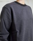 Dolce & Gabbana Elegant Dark Gray Crew Neck Sweater