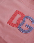 Dolce & Gabbana Elegant Pink Cotton Crew Neck Tank Top
