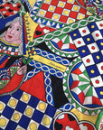 Dolce & Gabbana Elegant Multicolor Silk Blouse