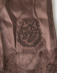 Dolce & Gabbana Silk Blend Camisole Top in Brown