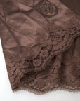 Dolce & Gabbana Silk Blend Camisole Top in Brown