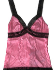 Dolce & Gabbana Silken Charm Pink Camisole