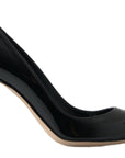 Dolce & Gabbana Elegant Patent Leather Heels Pumps