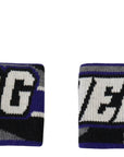 Dolce & Gabbana Regal Purple Wool Wrist Wrap