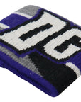 Dolce & Gabbana Regal Purple Wool Wrist Wrap