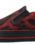 Dolce & Gabbana Chic Leopard Print Loafers Sneakers