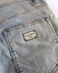 Dolce & Gabbana Chic Mid Waist Skinny Jeans in Blue