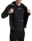 Dolce & Gabbana Elegant Black Leather Bomber Jacket