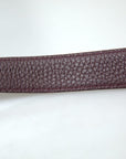 Dolce & Gabbana Elegant Brown Leather Belt with Metal Buckle