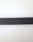 Dolce & Gabbana Elegant Bordeaux Leather Belt with Metal Buckle