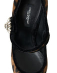 Dolce & Gabbana Elegant Leopard Heel Pumps for Chic Sophistication