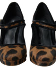 Dolce & Gabbana Elegant Leopard Heel Pumps for Chic Sophistication