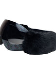 Dolce & Gabbana Elegant Mink Fur-Trimmed Snow Mask