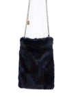 Dolce & Gabbana Elegant Mink Fur-Trimmed Snow Mask