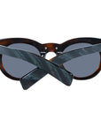 Ermenegildo Zegna Brown Men Sunglasses