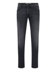 Jacob Cohen Elegant Slim Fit Black Stretch Jeans
