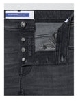 Jacob Cohen Elegant Slim Fit Black Stretch Jeans