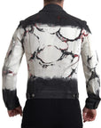 Dolce & Gabbana Multicolor Cotton Stretch Denim Jacket