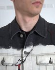 Dolce & Gabbana Multicolor Cotton Stretch Denim Jacket