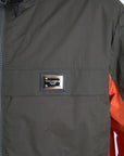 Dolce & Gabbana Elegant Hooded Full Zip Jacket in Green and Orange