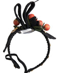 Dolce & Gabbana Exclusive Multicolor Crystal Diadem Headband