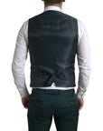 Dolce & Gabbana Emerald Elegance Slim Fit 3-Piece Suit