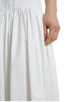 Dolce & Gabbana Elegant High Waist Cotton Maxi Skirt