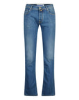 Jacob Cohen Elevated Casual Slim Fit Faded Jeans