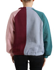 Dolce & Gabbana Elegant Multicolor Crew Neck Cotton Sweater