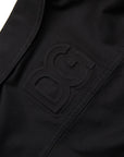 Dolce & Gabbana Elegant Black Denim Logo Jacket