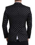 Dolce & Gabbana Elegant Geometric Patterned Slim Blazer