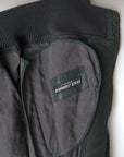 Dolce & Gabbana Emerald Green Goatskin Bomber Jacket
