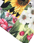 Dolce & Gabbana Glamorous High Waist Patchwork Midi Skirt