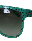 Dolce & Gabbana Chic Square Sunglasses with Star Pattern