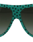 Dolce & Gabbana Chic Square Sunglasses with Star Pattern