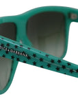 Dolce & Gabbana Chic Square Sunglasses with Star Pattern