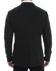 Dolce & Gabbana Elegant Green Cashmere Blazer Jacket