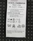 Dolce & Gabbana Elegant Gray Cotton Dress Vest
