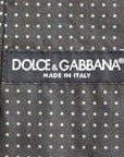 Dolce & Gabbana Elegant Gray Cotton Dress Vest