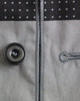 Dolce & Gabbana Elegant Gray Cotton Dress Vest