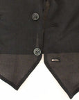 Dolce & Gabbana Elegant Black Wool Dress Vest
