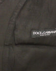 Dolce & Gabbana Elegant Black Cotton Blend Dress Vest